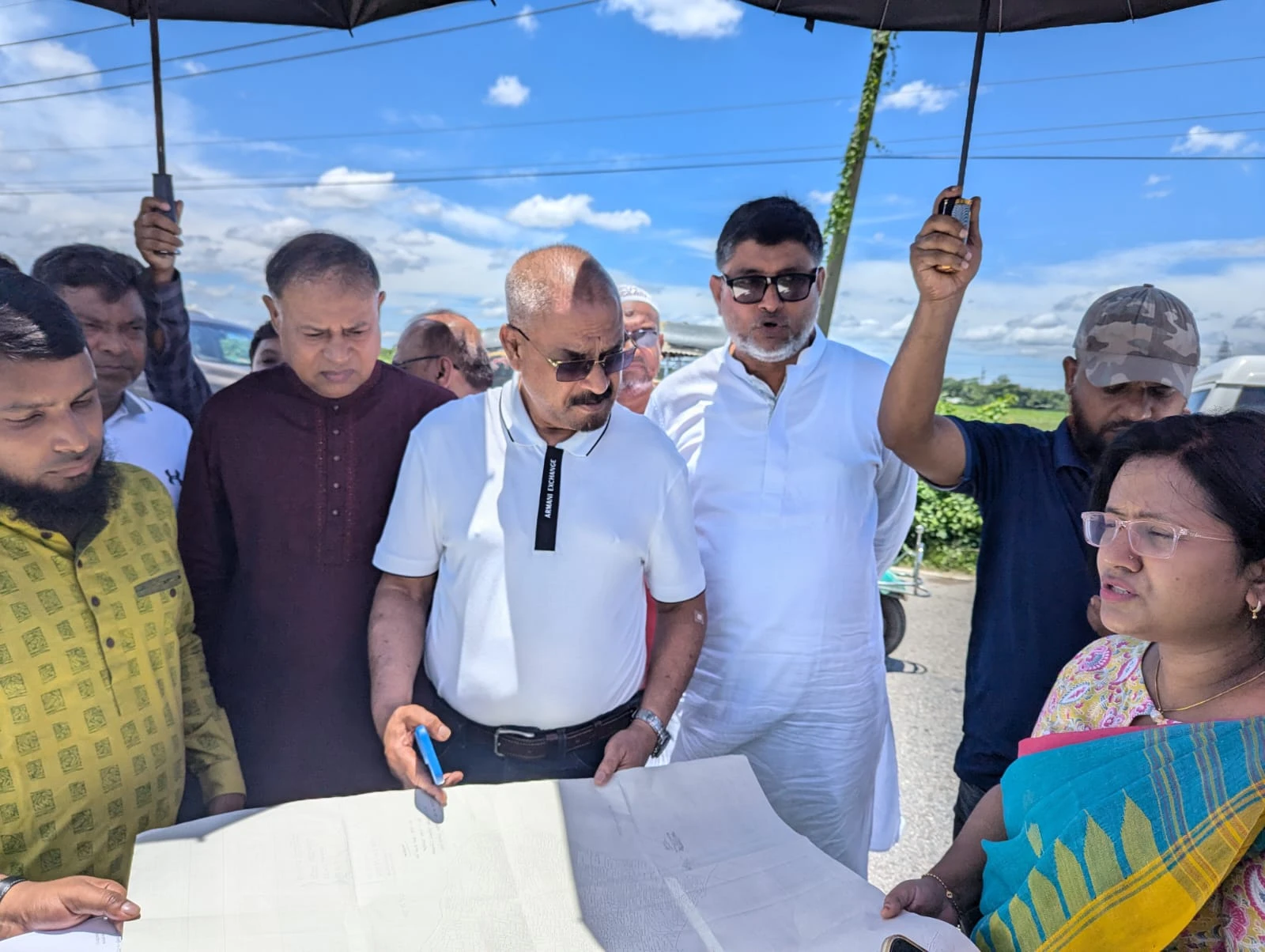 ময়মনসিংহে বিভাগীয় স্টেডিয়াম ও বিকেএসপির জন্য সম্ভাব্য স্থান পরিদর্শন