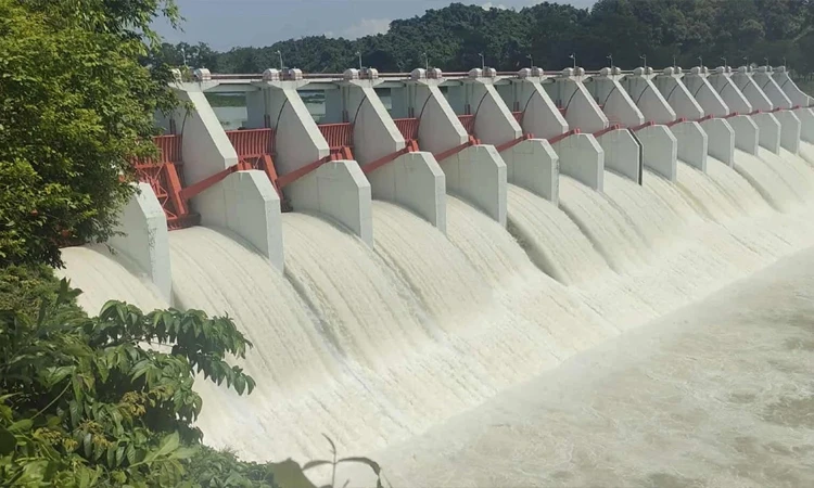পানির উচ্চতা বৃদ্ধি, শনিবার খোলা হবে কাপ্তাই বাঁধের ১৬টি জলকপাট