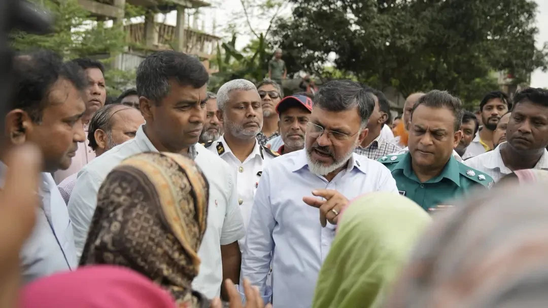 পরিচ্ছন্নকর্মীদের ওপর হামলার ঘটনা পরিদর্শনে গিয়ে ডিএনসিসি প্রশাসক