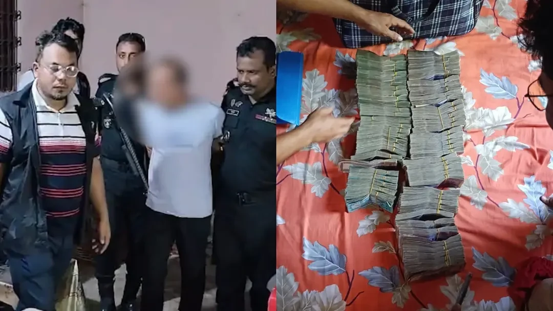 এক কোটি ২১ লাখ টাকা ডাকাতির মূল হোতা গ্রেপ্তার, ৪৮ লাখ টাকা উদ্ধার