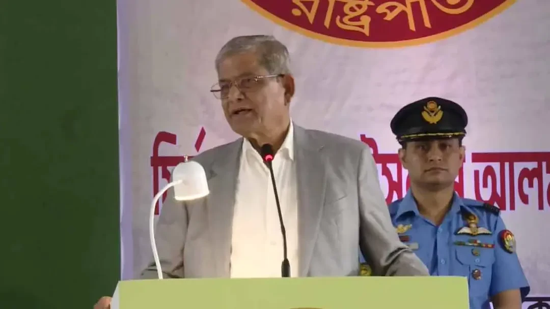 গণতন্ত্রকে রক্ষা করাটাই এখন সবচেয়ে বড় কাজ : রাষ্ট্রপতি